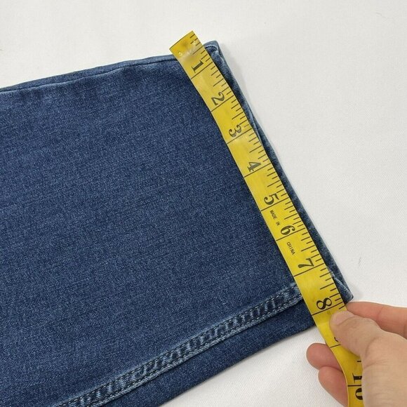 Calvin Klein Skinny Slim Jeans Women Plus Sz 20W High Rise Elastic Repreve Faded - Picture 12 of 12